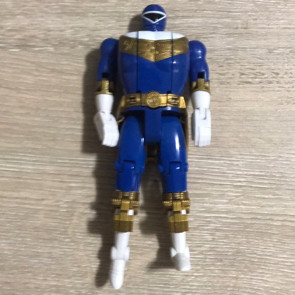 1996 Power Rangers Zeo Transforming Blue Ranger Sphinx III Zord